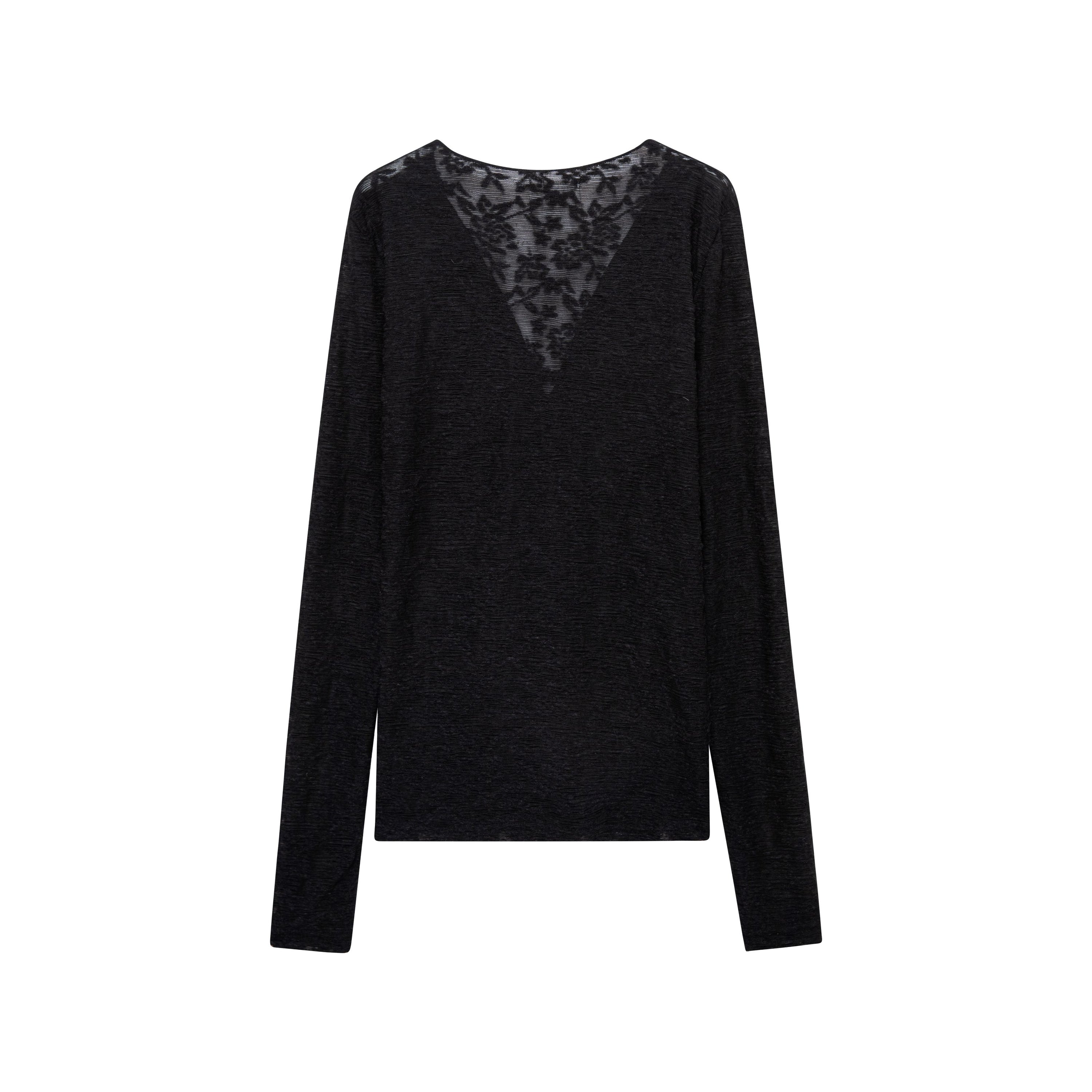 Black Lace Cardigan