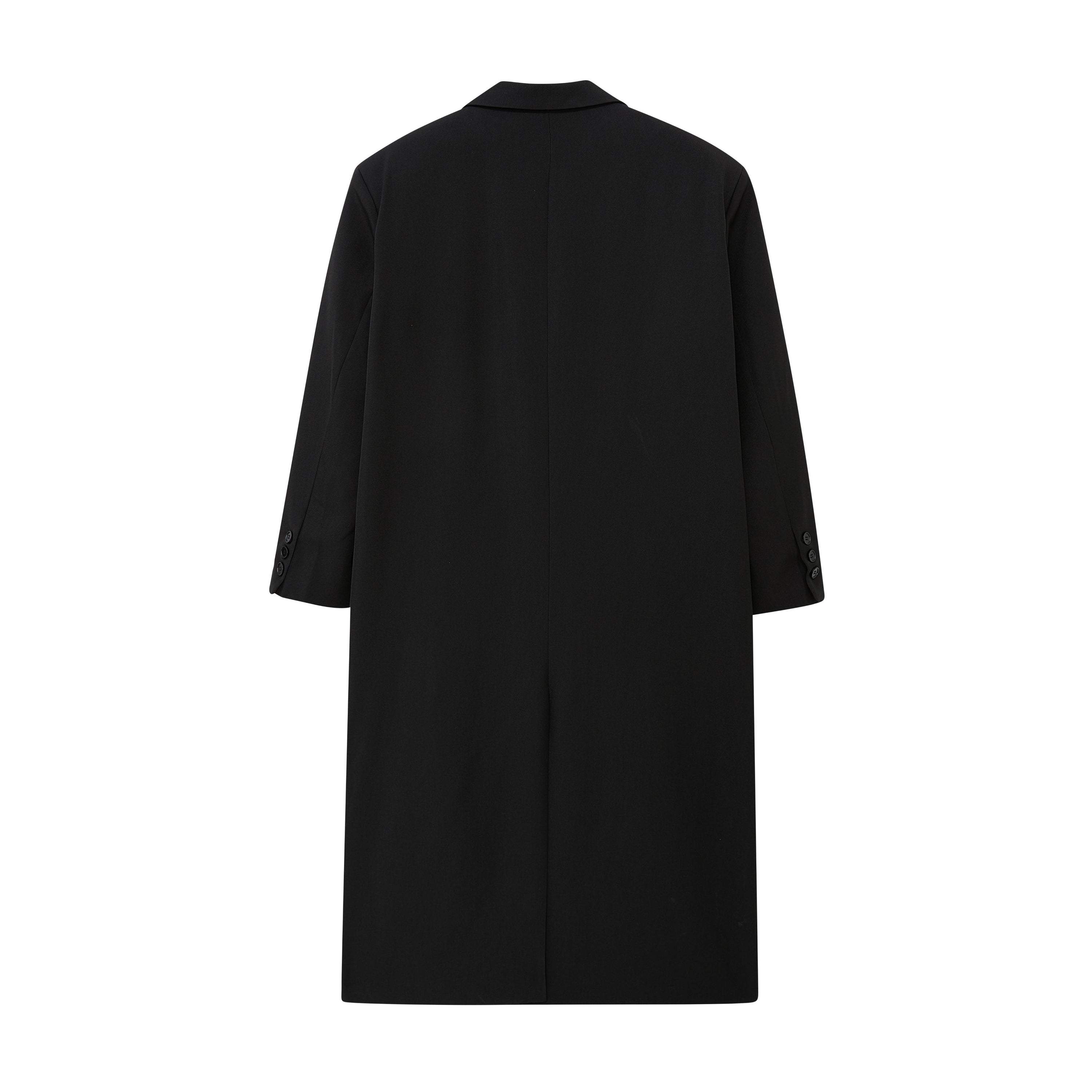 Black Long Suit Coat