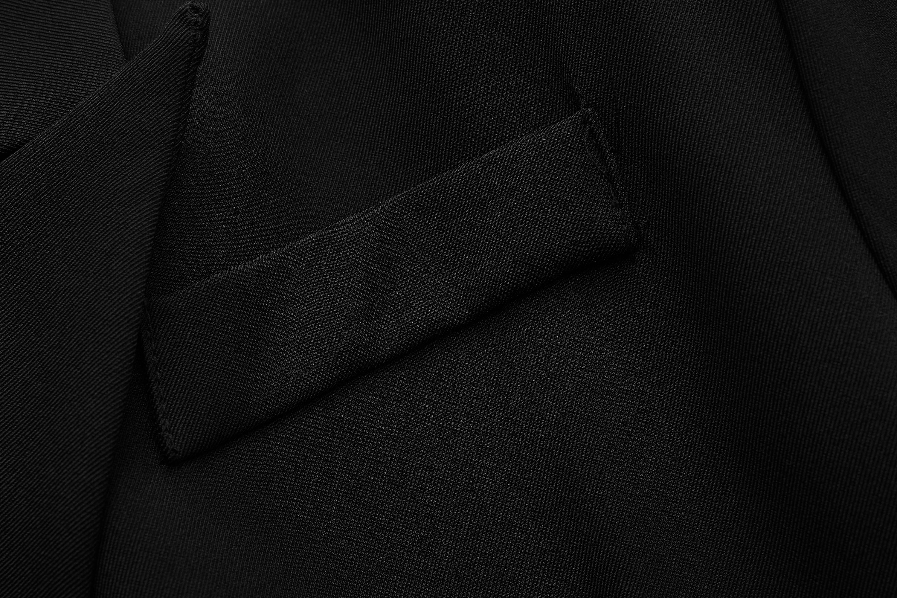 Black Long Suit Coat