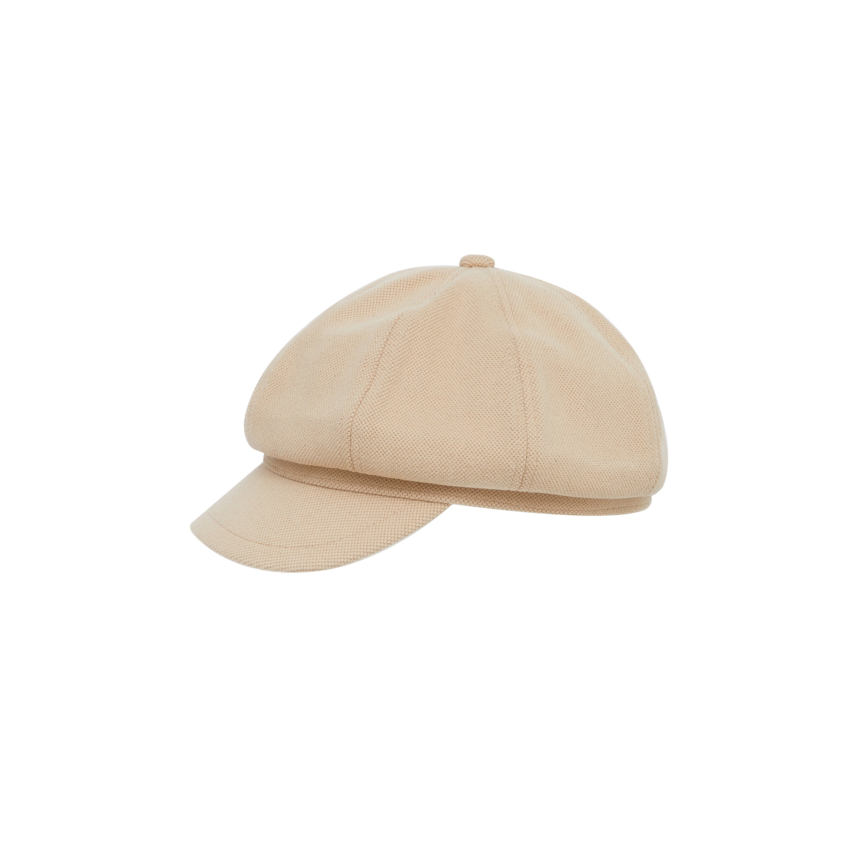 Lila Khaki Beret Hat