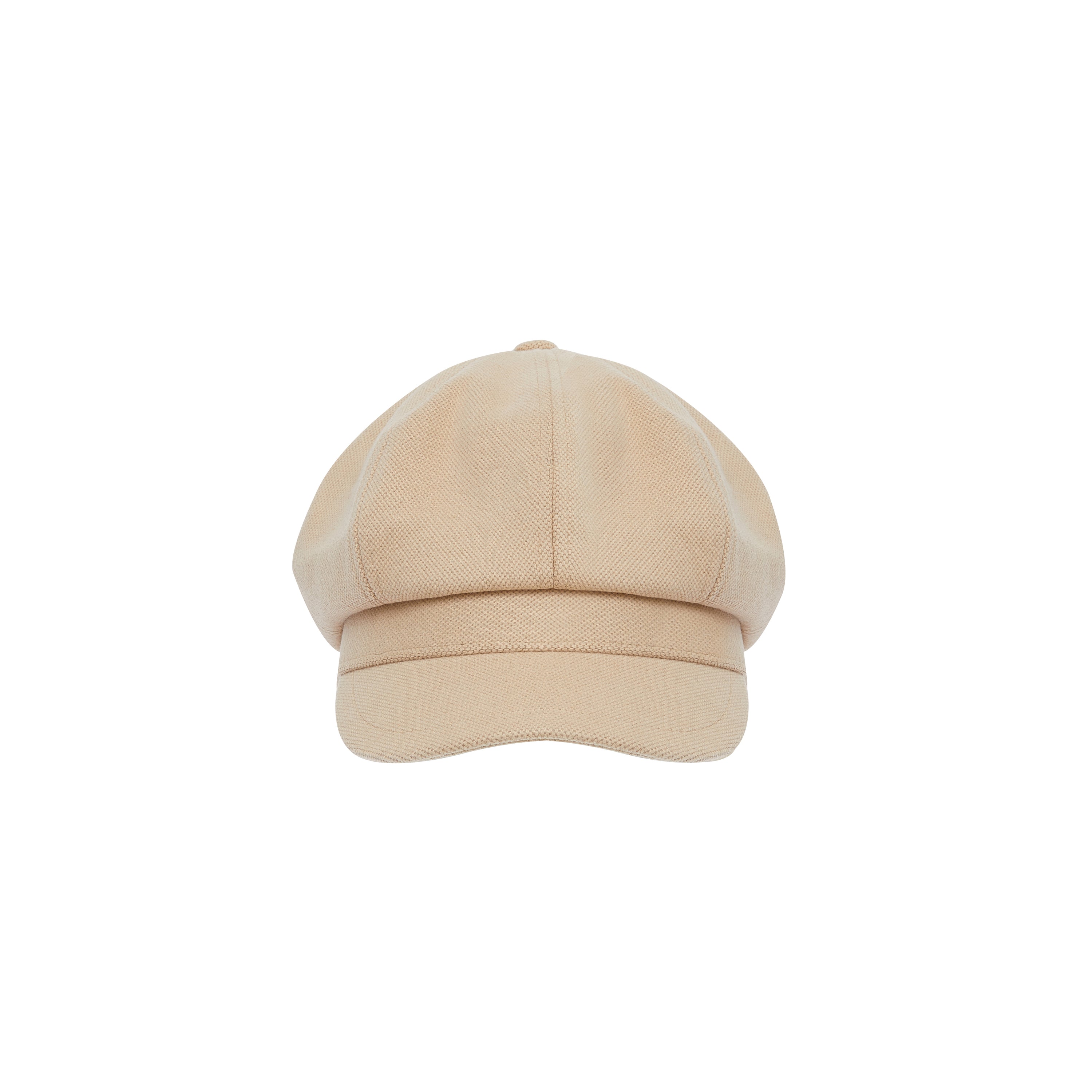 Lila Khaki Beret Hat